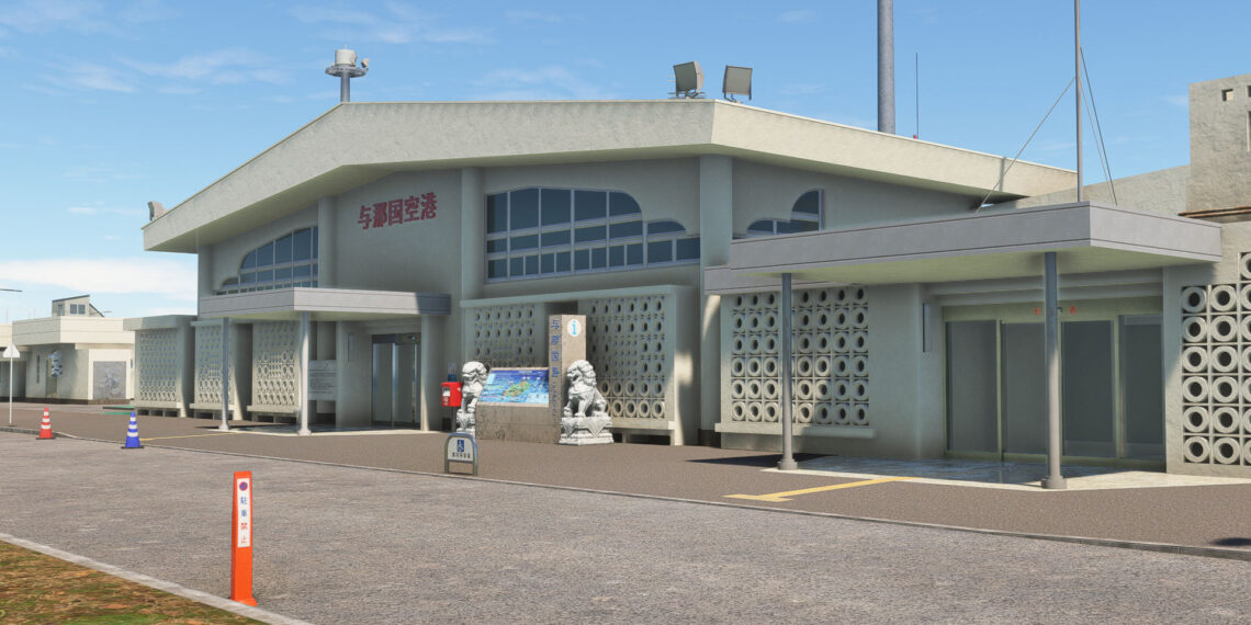 Yonaguni Airport in Microsoft Flight Simulator
