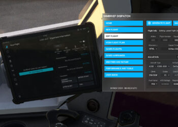 Simbrief Dispatch in Microsoft Flight Simulator 2024