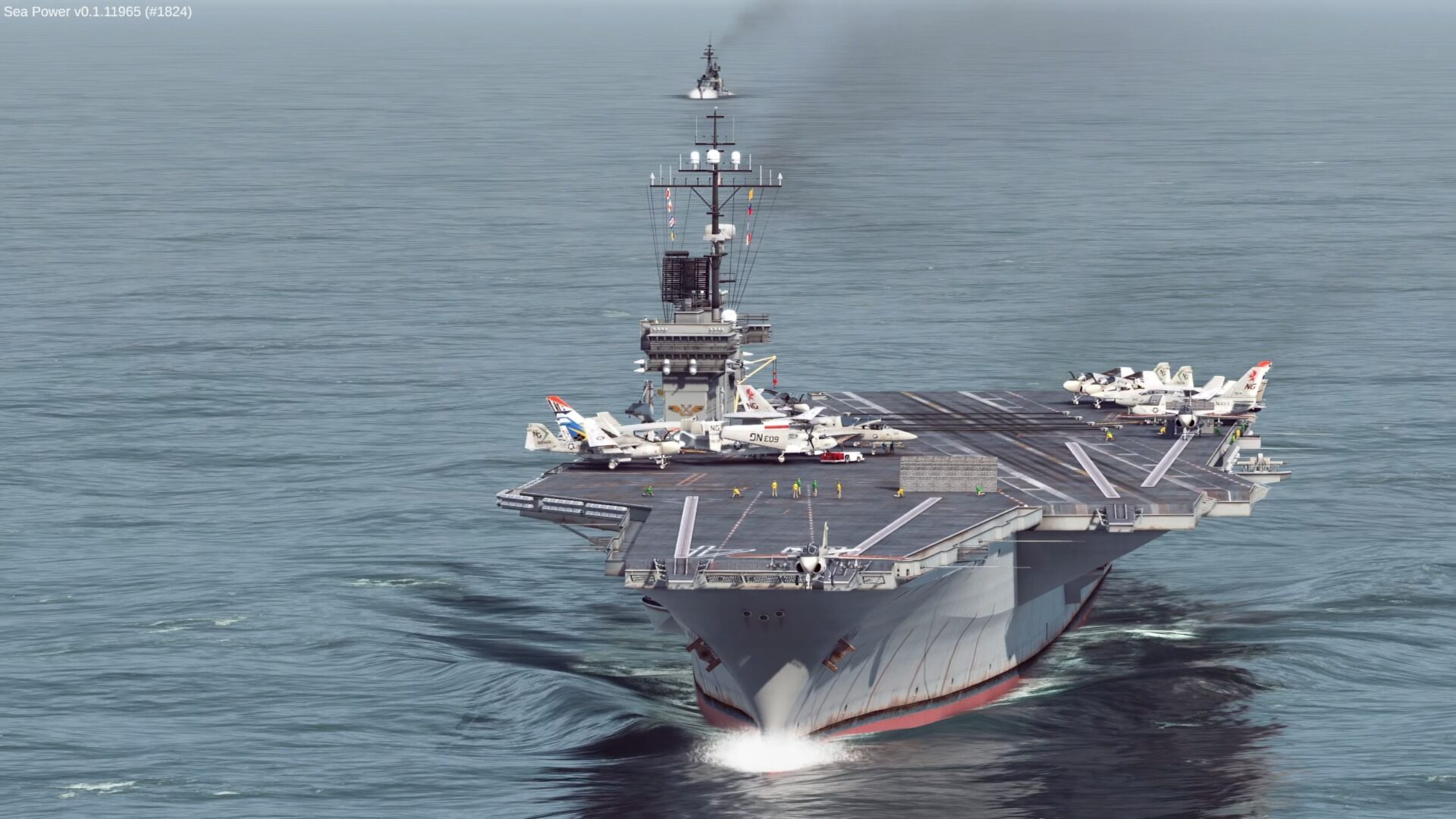 Sea Power Aircraft Carrier