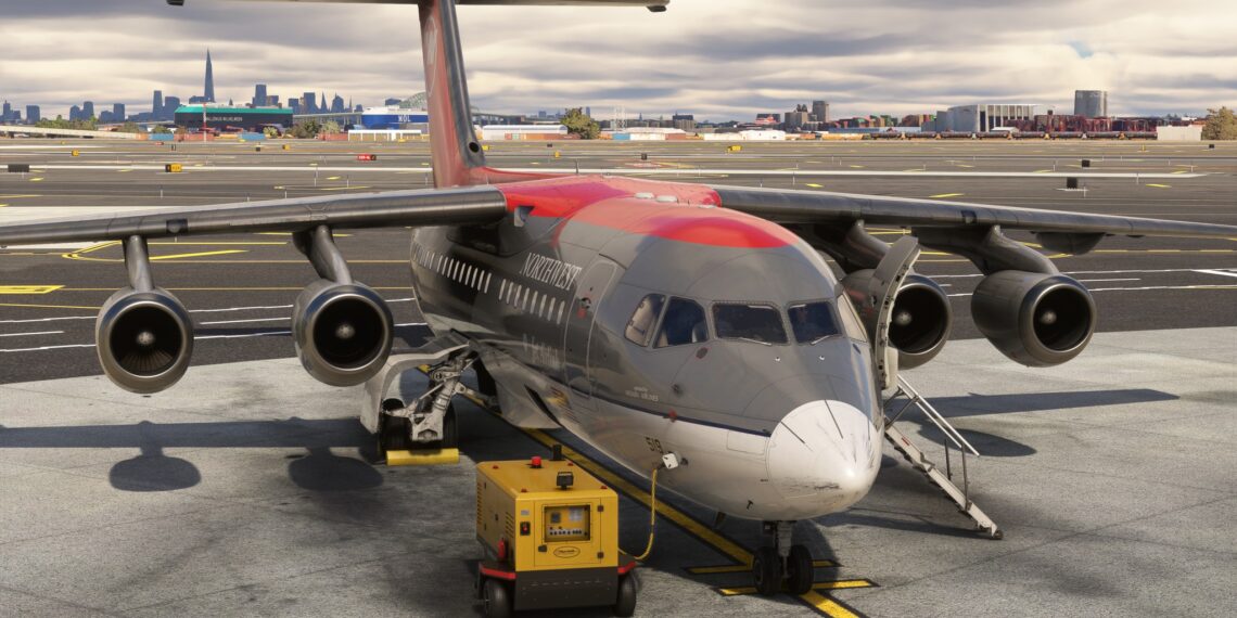 Microsoft Flight Simulator Avro RJ