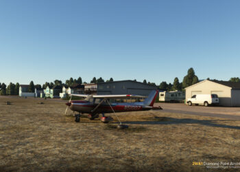 Diamond Point Airstrip for Microsoft Flight Simulator