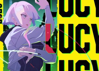 Lucy from Cybepunk Edgerunners in Guilty Gear Strive