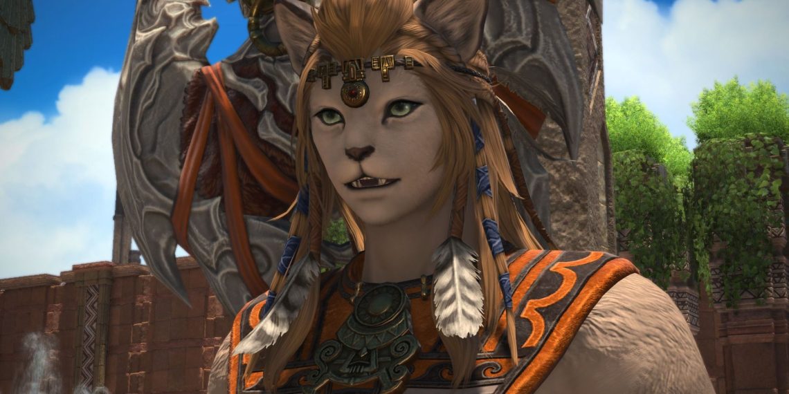 Wuk Lamat in Final Fantasy XIV Dawntrail