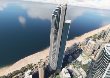 Skyscraper Scenery in Microsoft Flight Simulator by Orbx