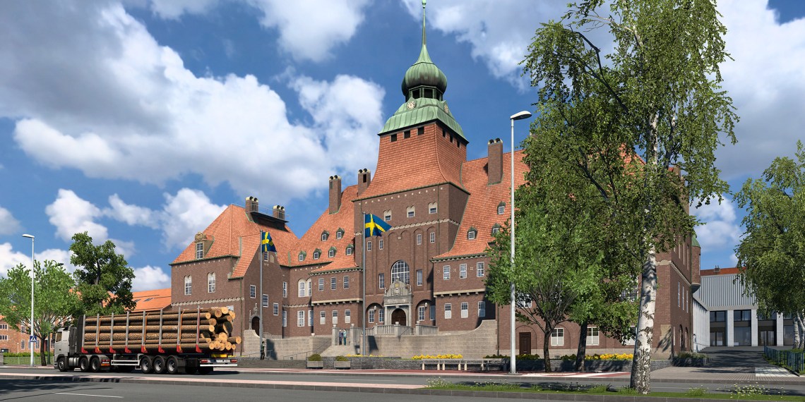 Euro Truck Simulator 2 Nordics Landmarks