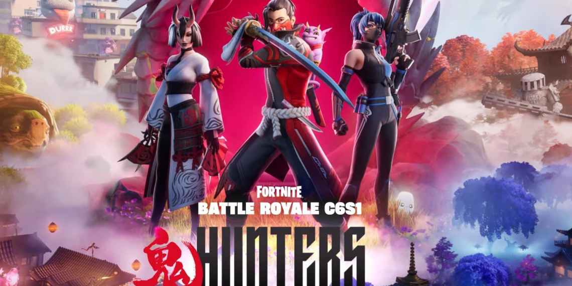 promo for Fortnite Chapter Six Season One gameplay trailer