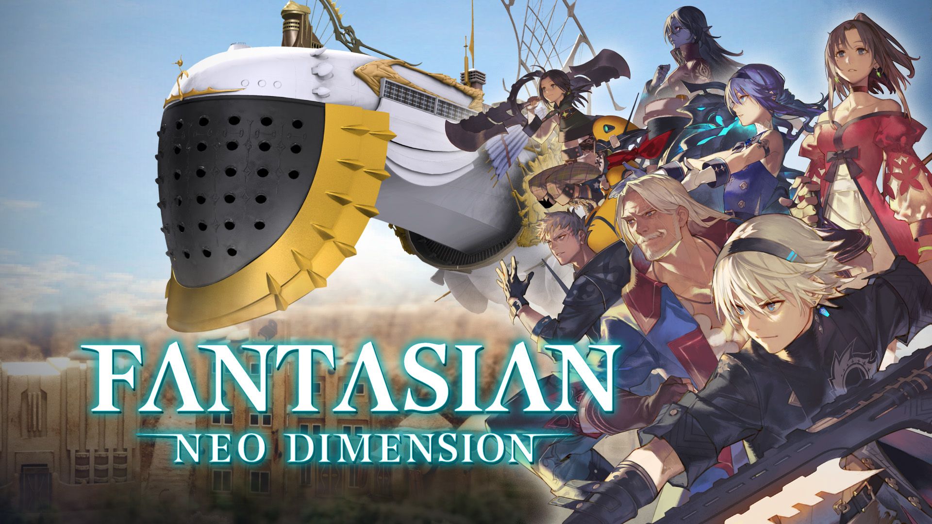 Fantasian Neo Dimension Key art