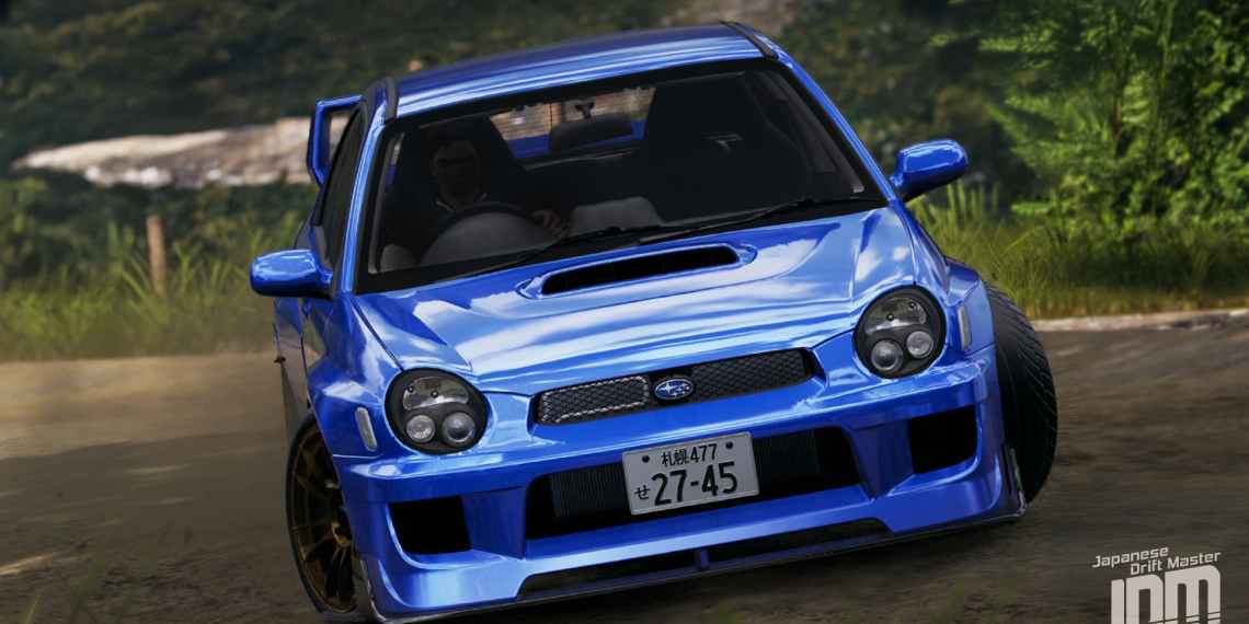 blue subaru JDM: Japanese Drift Master