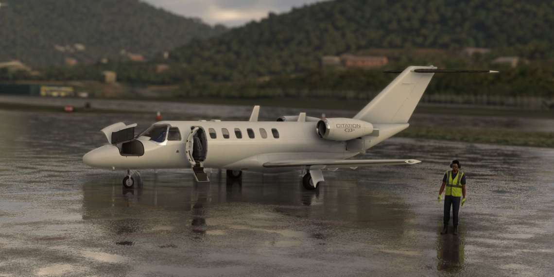 Microsoft Flight Simulator Cessna Citation CJ3+ (1)