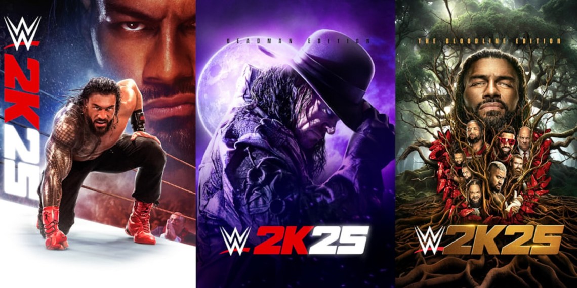 WWE 2K25 Reveals Roman Reigns as Cover Star & Many More Details