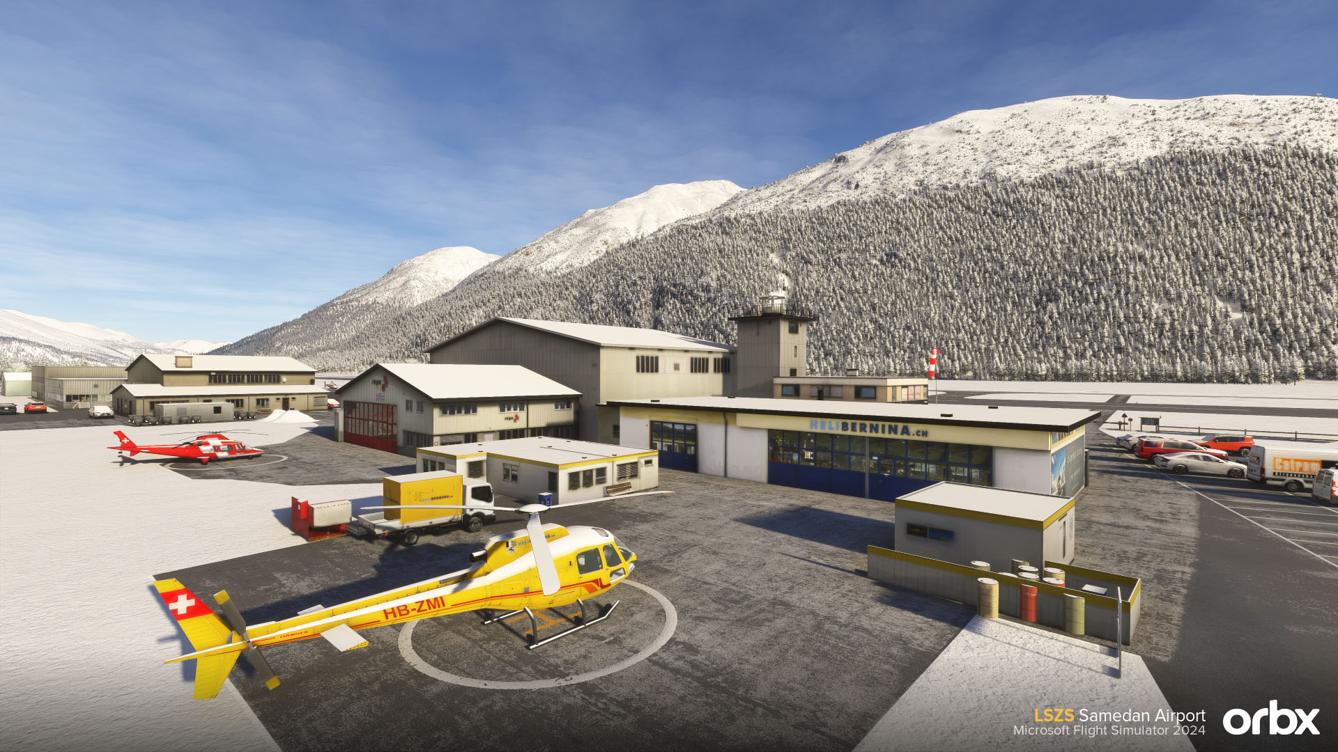 Microsoft Flight Simulator Samedan