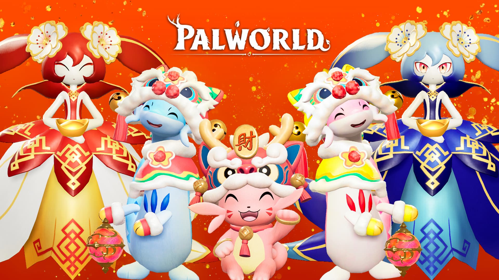 Spring Festival skins in Palworld