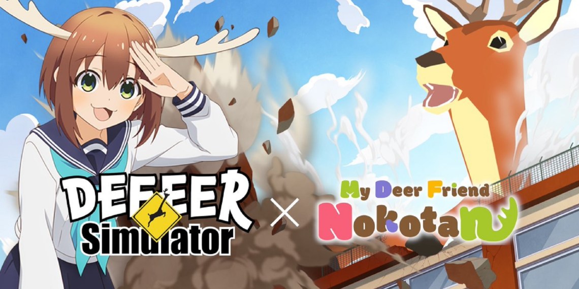 Deeeer Simulator Announces Collaboration With My Deer Friend Nokotan Anime