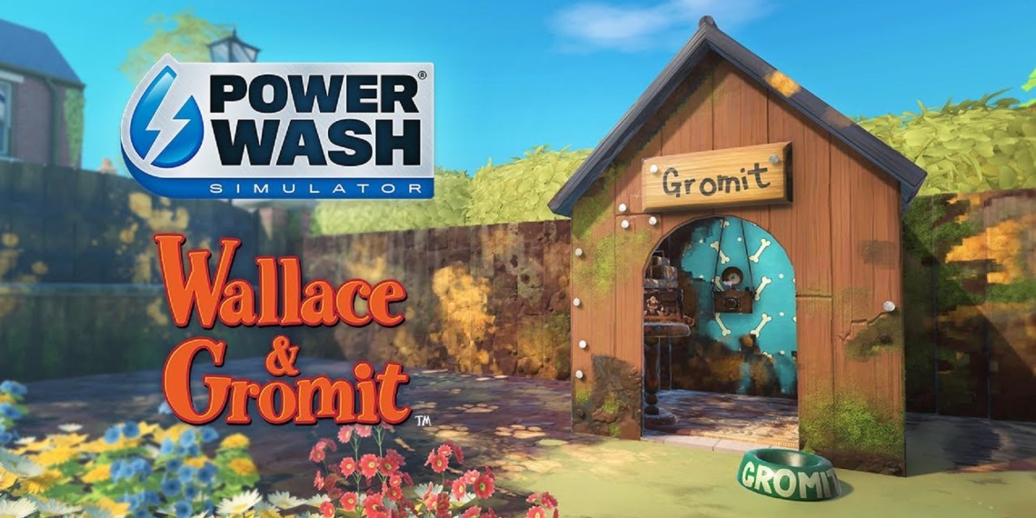 PowerWash Simulator Announces Wallace & Gromit Pack Coming in 2025