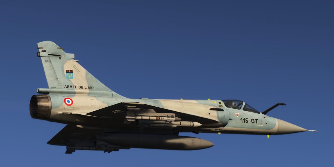 Microsoft Flight simulator Mirage 2000c