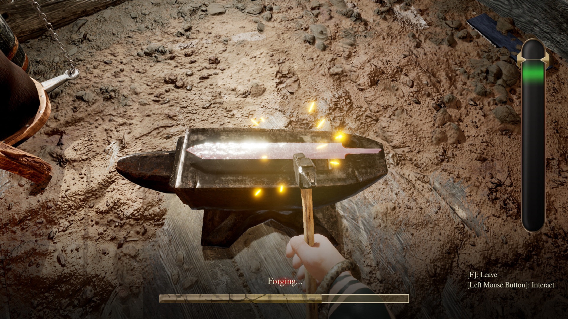 Blacksmith Simulator Prologue Released for Free on Steam Weeks Ahead of Full Release