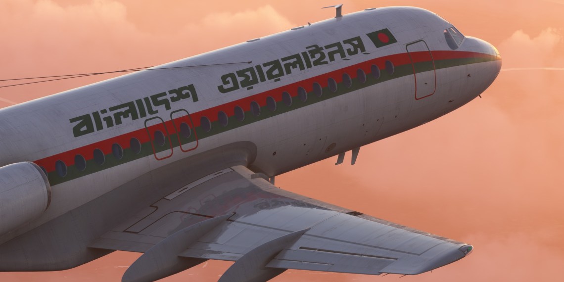 Microsoft Flight Simulator 2024 Fokker F28