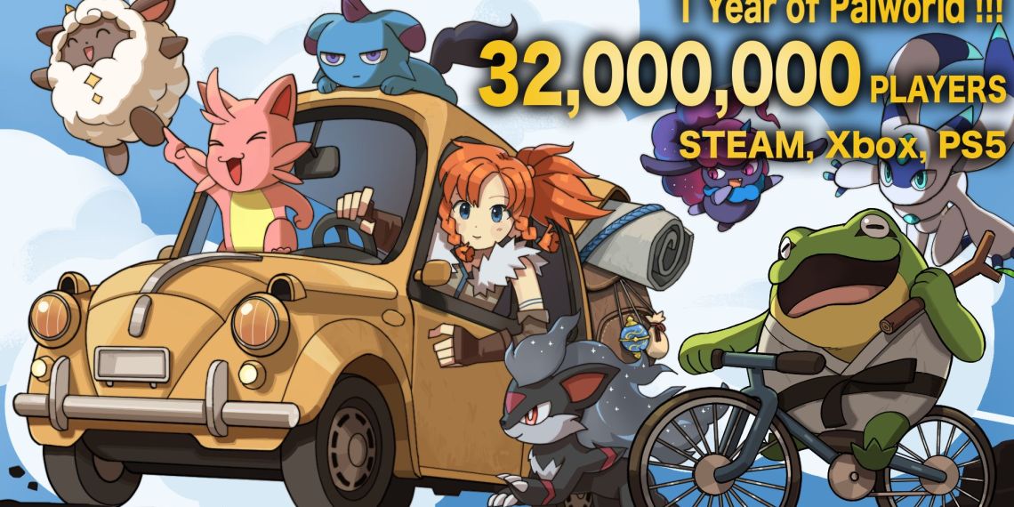 Palworld 32 Million Players