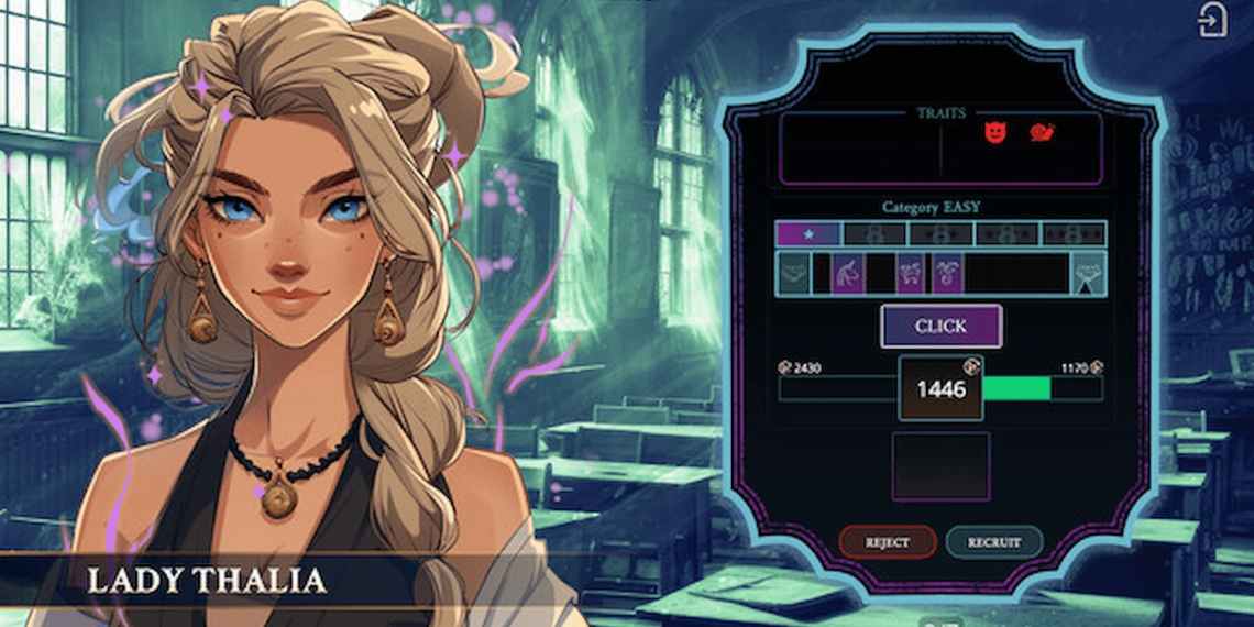 Lady Thalia in Wizdom Academy