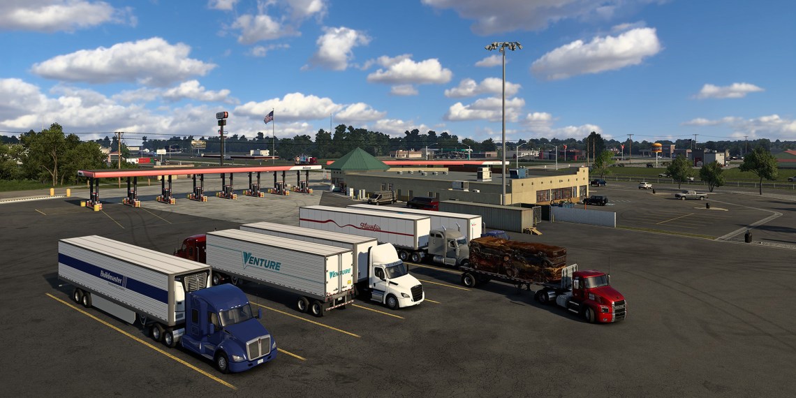 American Truck Simulator 2 Iowa Truck Stops (1)