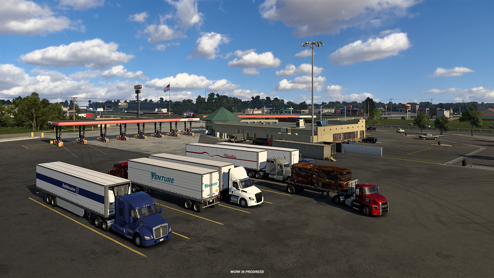 American Truck Simulator 2 Iowa Truck Stops (1)