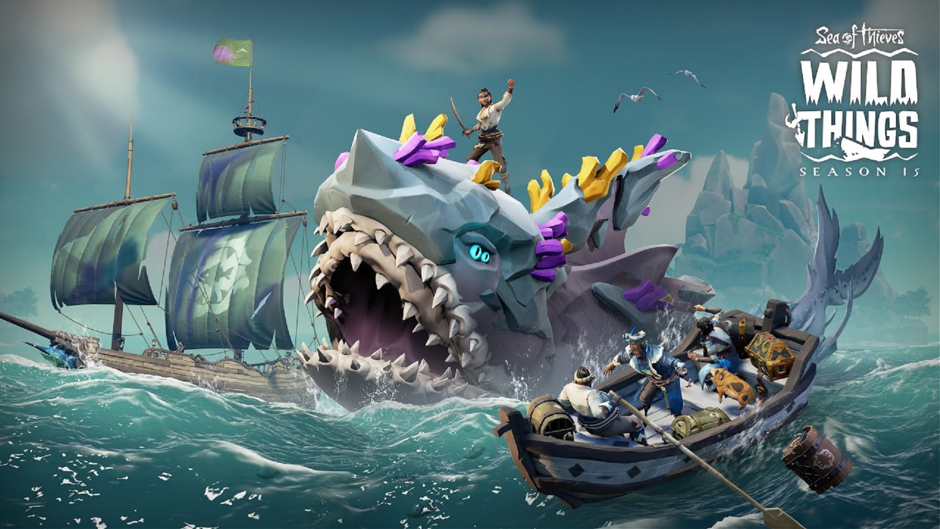 Sea of Thieves Shows Content of Season 15 “Wild Things” Coming This Week