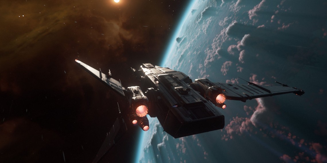 Star Citizen - Drake Corsair in Pyro