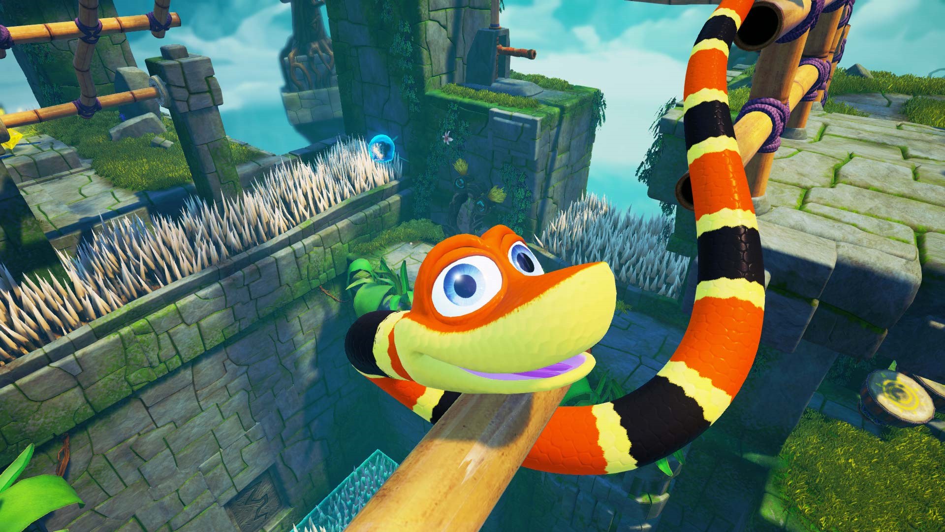 happy snake Snake Pass