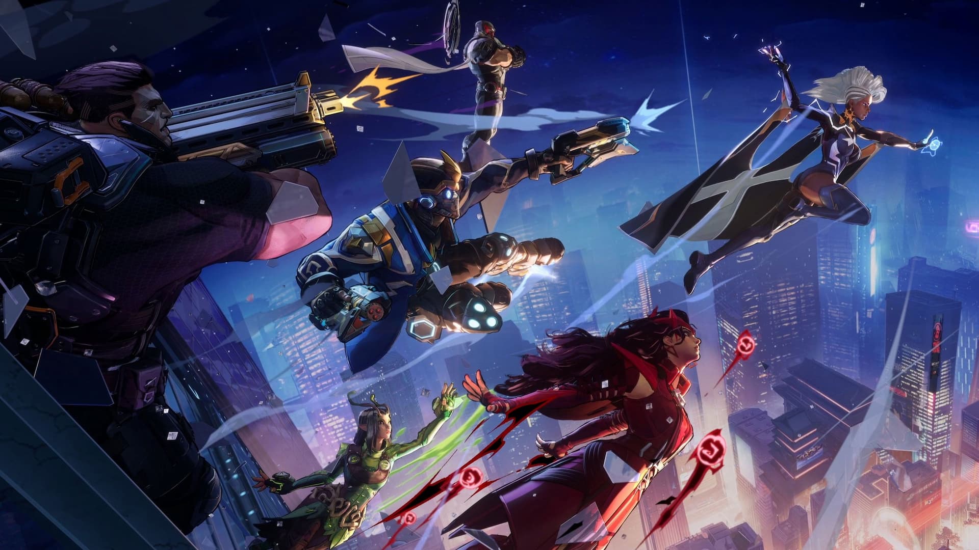 Storm team in Marvel Rivals