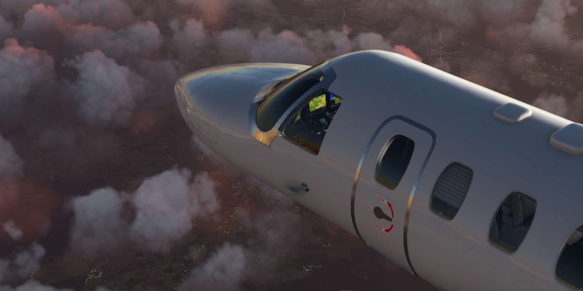 Microsoft Flight Simulator Citation CJ3+
