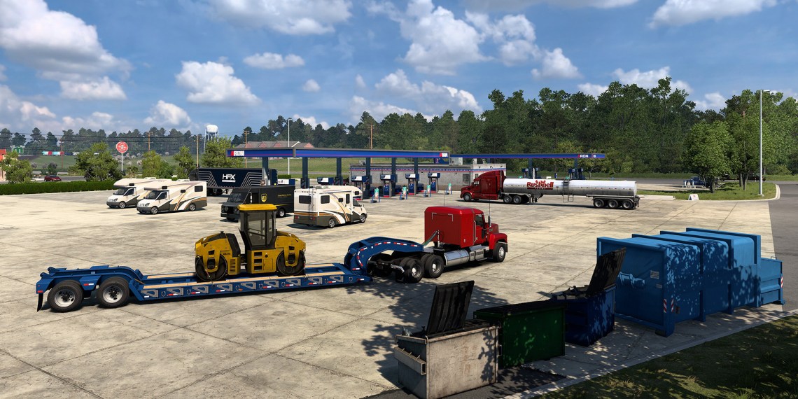American Truck Simulator Louisiana Truck Stops (8)
