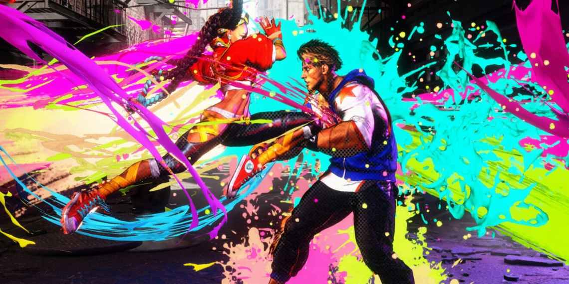 Kimberly fighting in Street Fighter 6