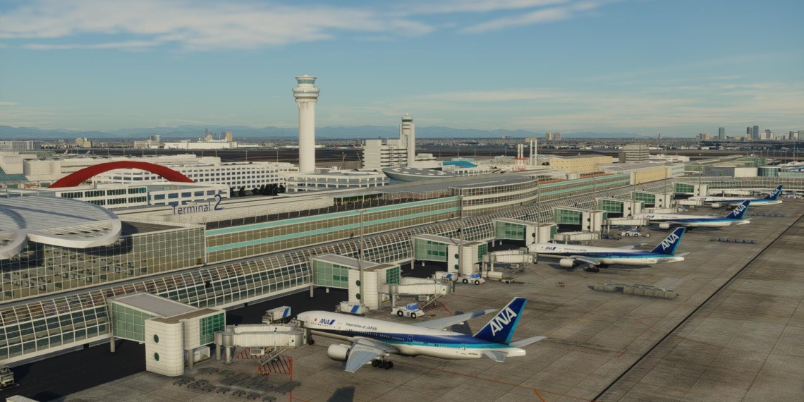 X-Plane Tokyo Haneda