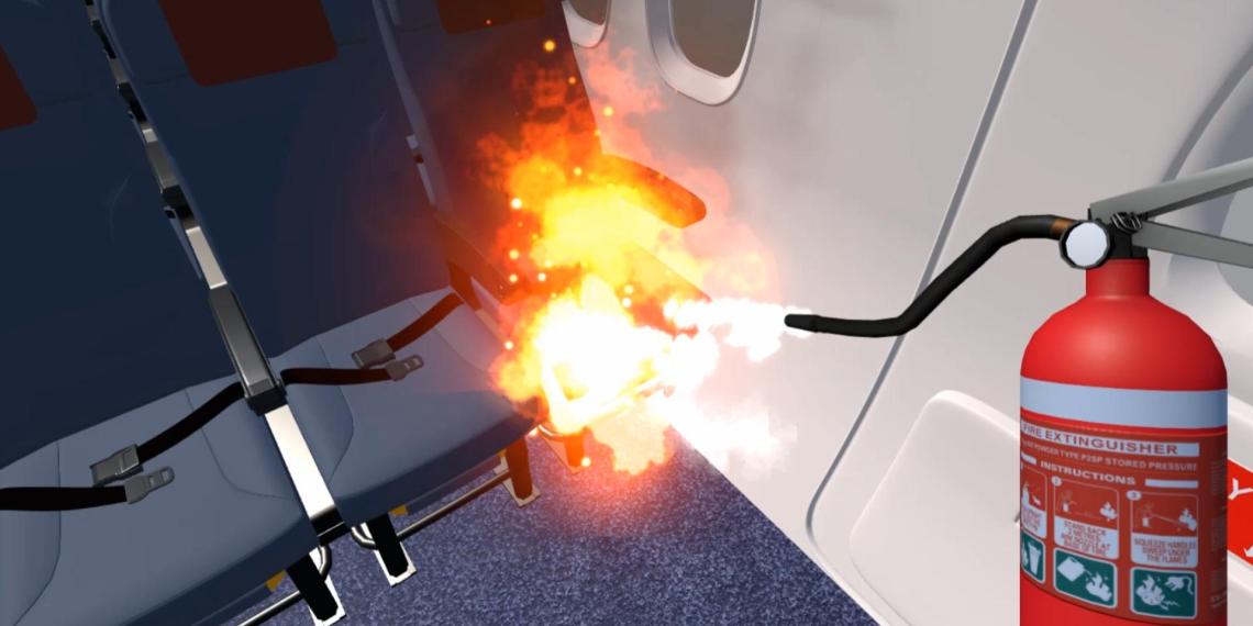 Cabin Crew Life Simulator fires