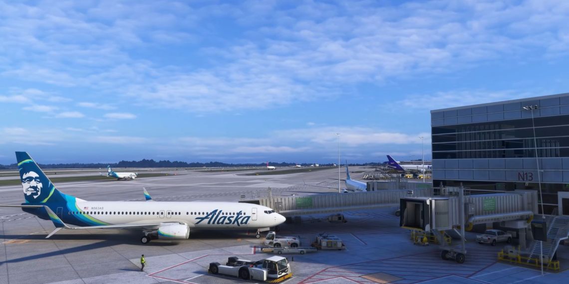 Microsoft Flight Simulator 2024 Seattle Tacoma International Airport