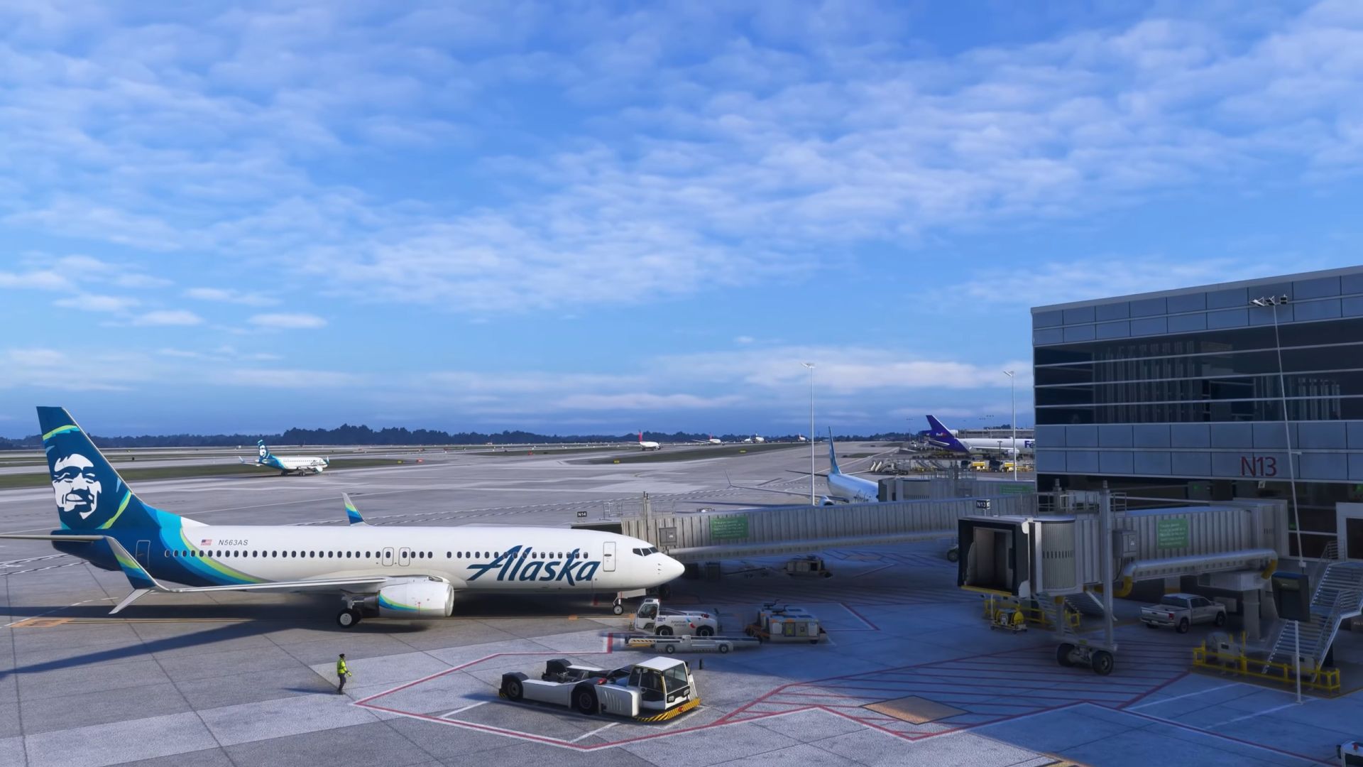 Microsoft Flight Simulator 2024 Seattle Tacoma International Airport
