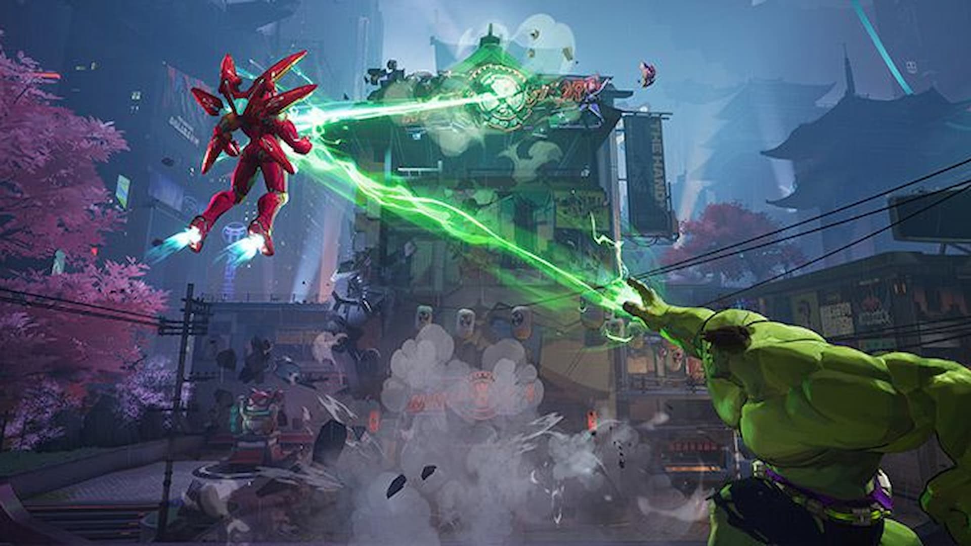 Hulk and Iron Man in Marvel Rivals