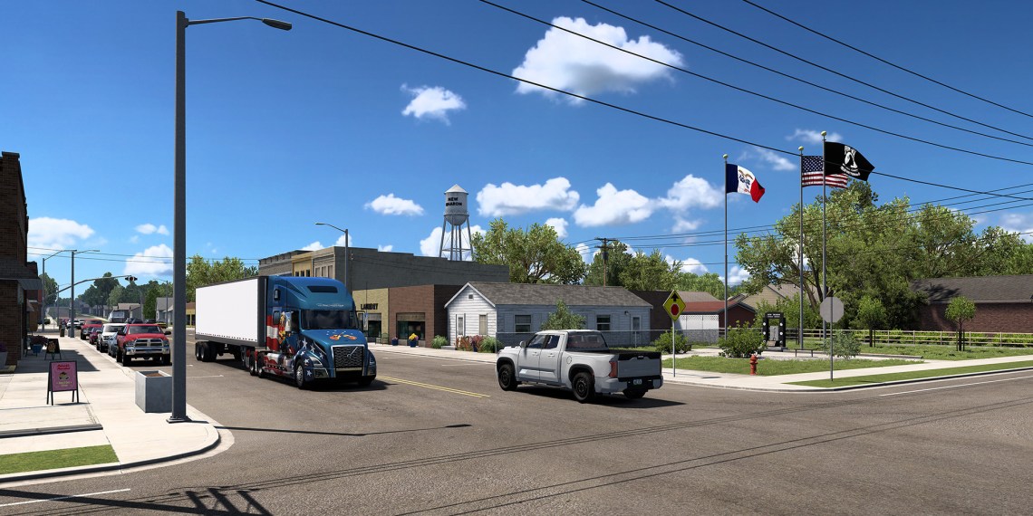 American Truck Simulator Iowa Settlements