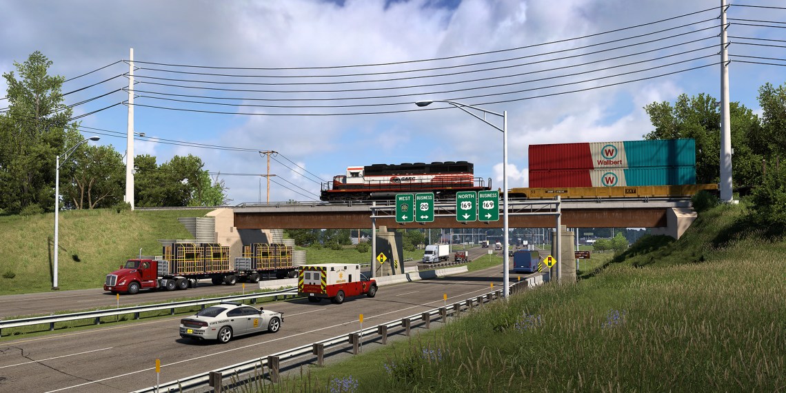 American Truck Simulator Iowa Road Network