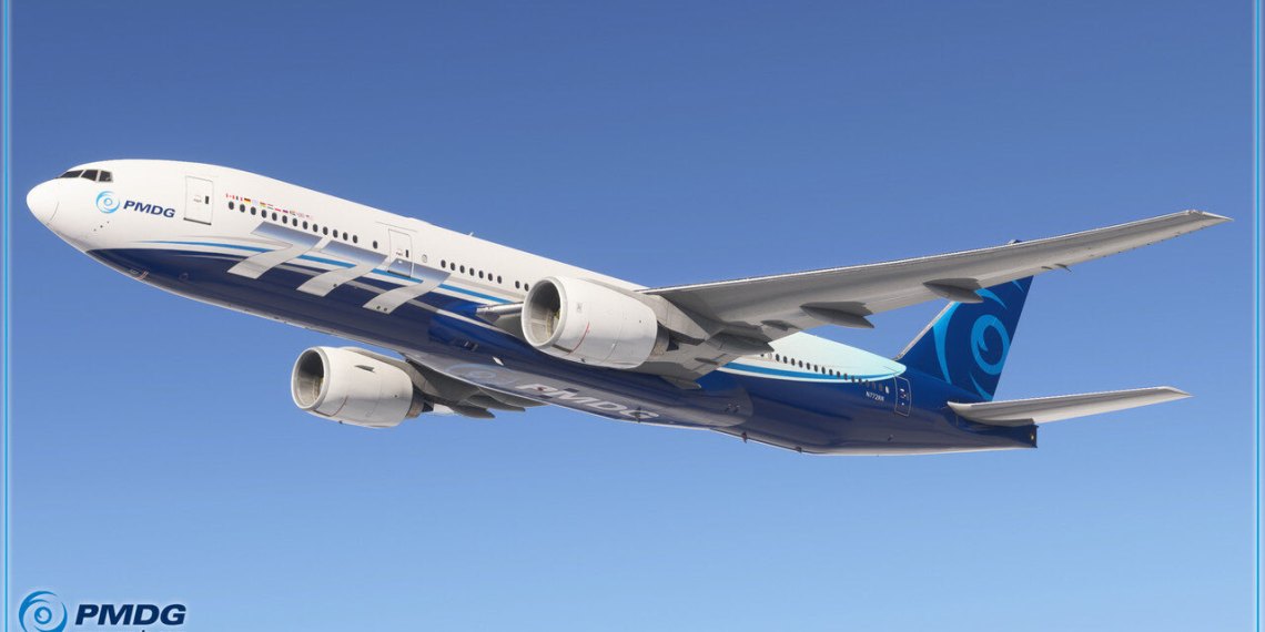 Microsoft Flight Simulator PMDG 777 200ER (2)