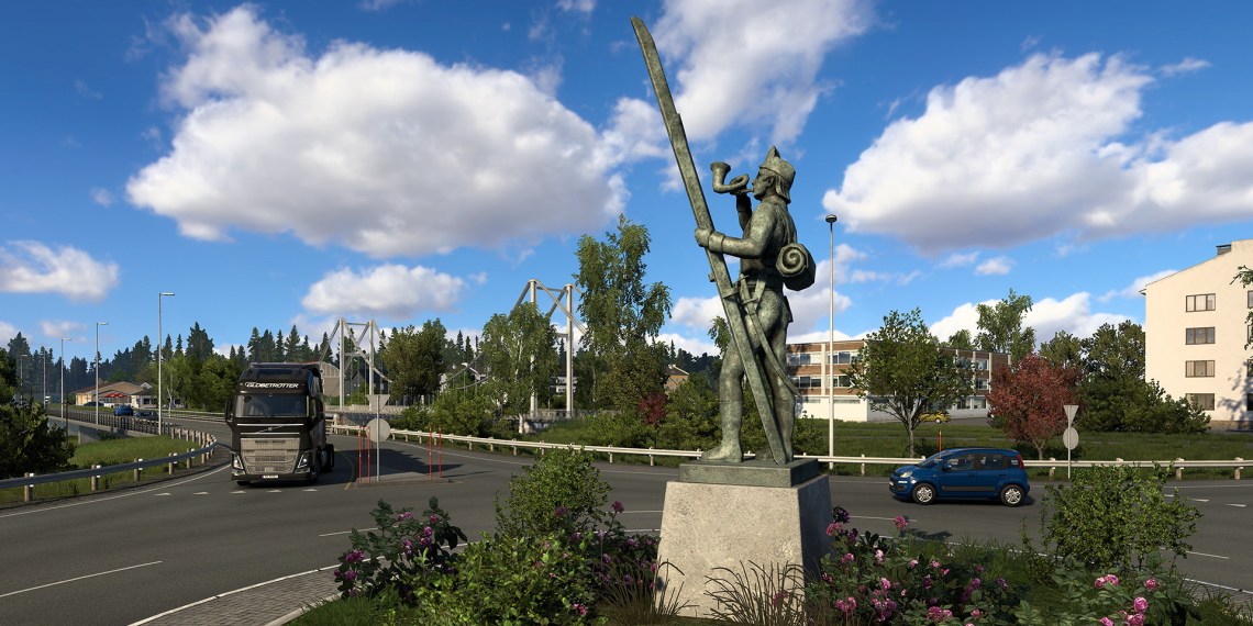 Euro Truck Simulator 2 Nordic Horizons Statue