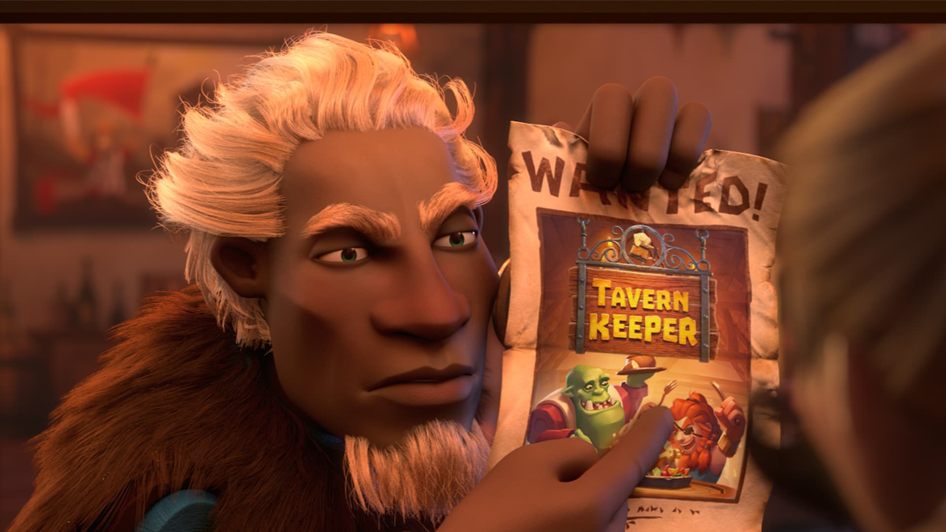 wanted sign in Tavern Keeper