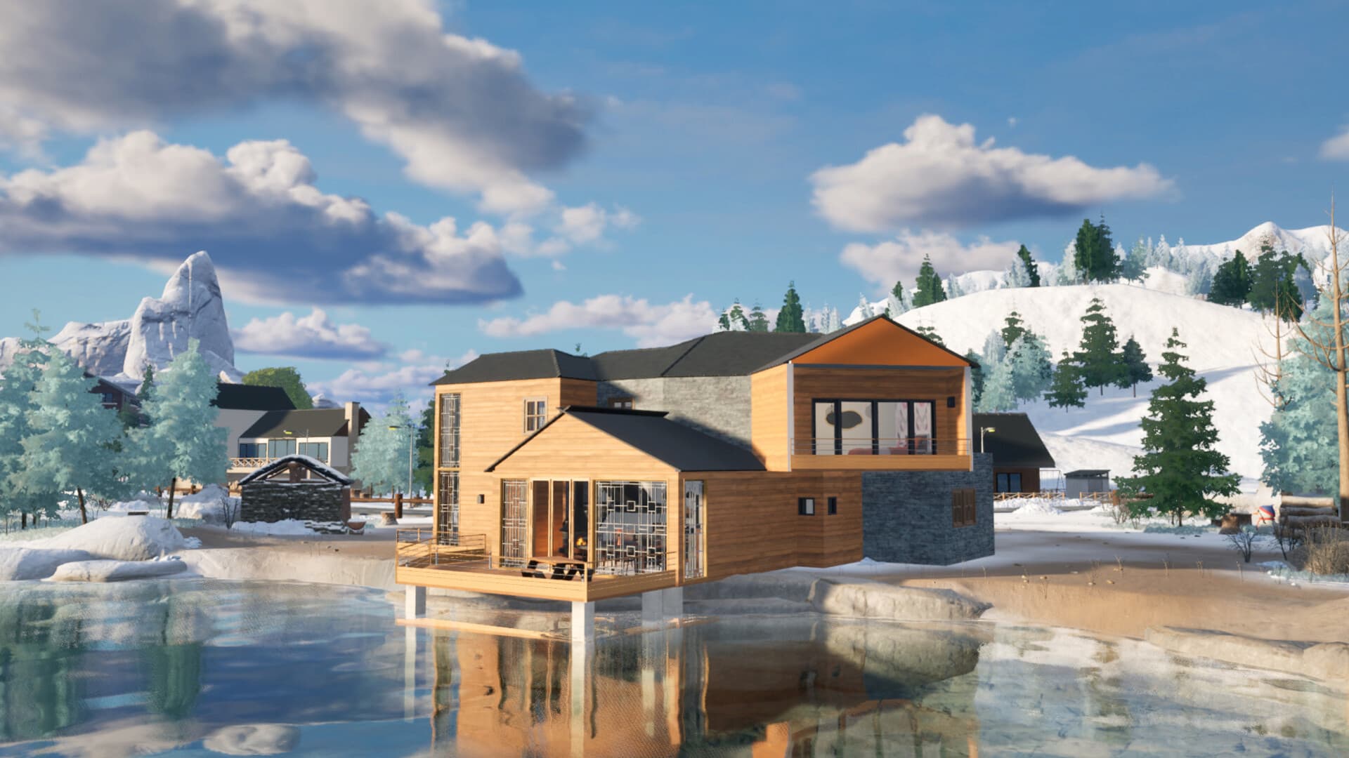 house on water Architect Life A House Design Simulator