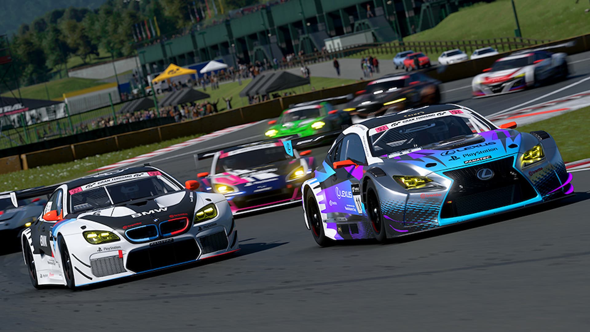 racing in the Gran Turismo World Series