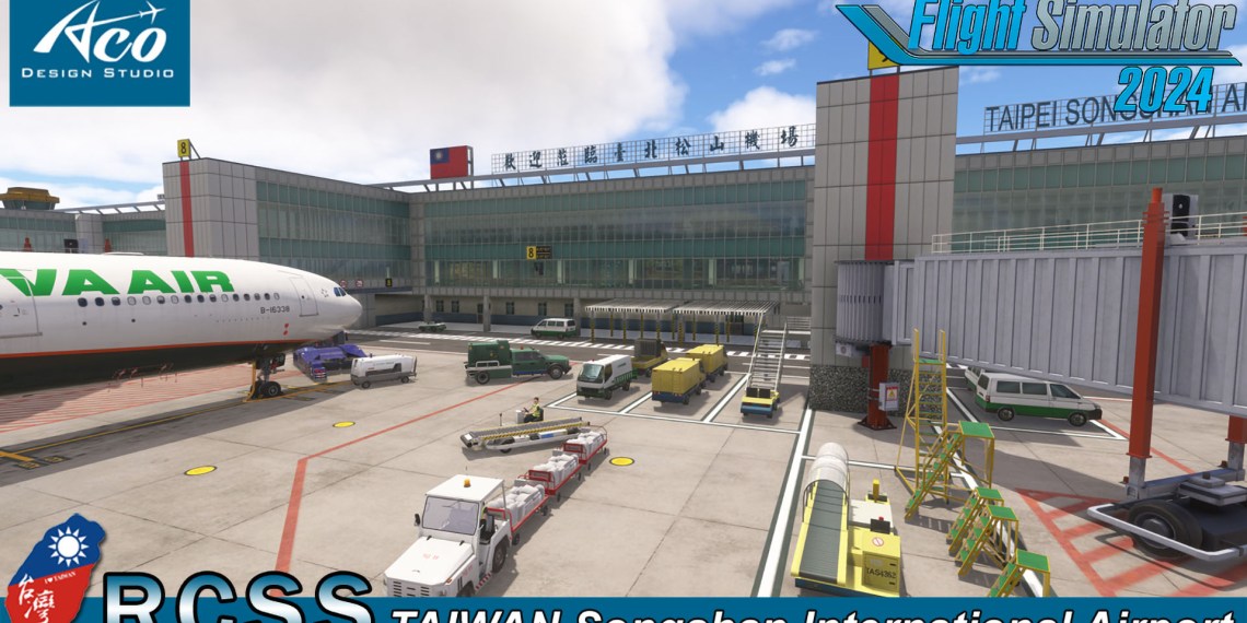 Microsoft Flight Simulator 2024 Taiwan Songshan Airport