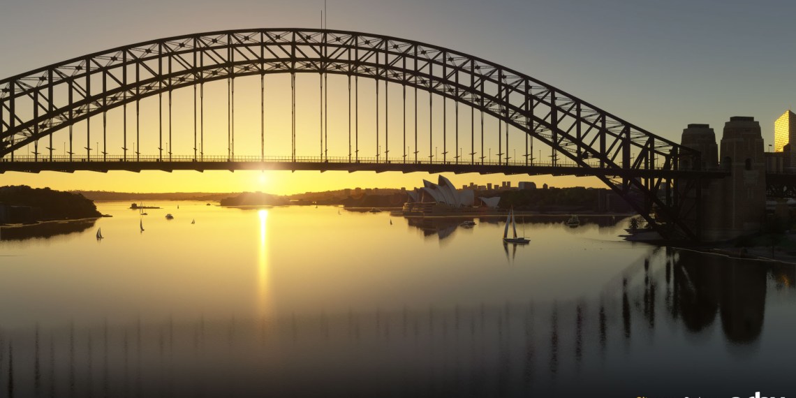 Microsoft Flight Simulator 2024 Cityscape Sydney
