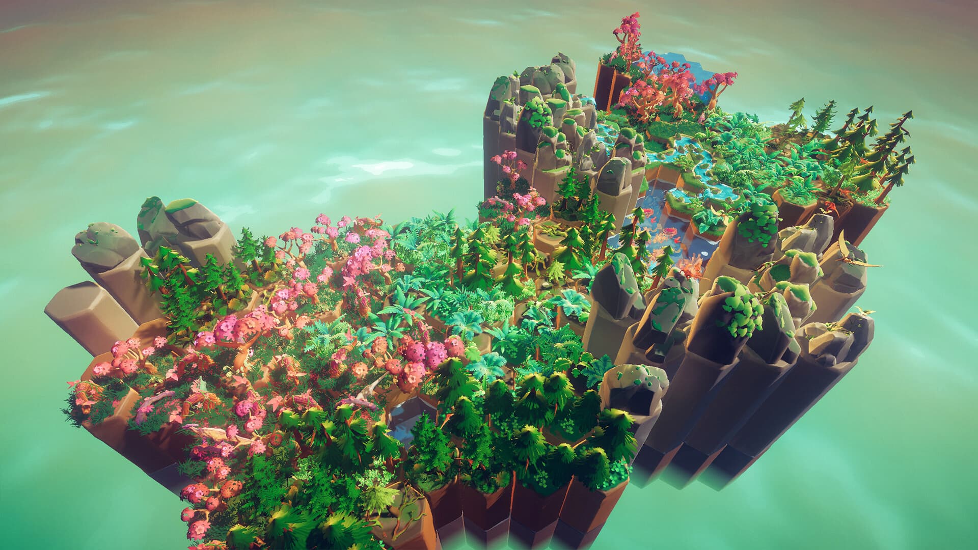 lush biome in Preserve