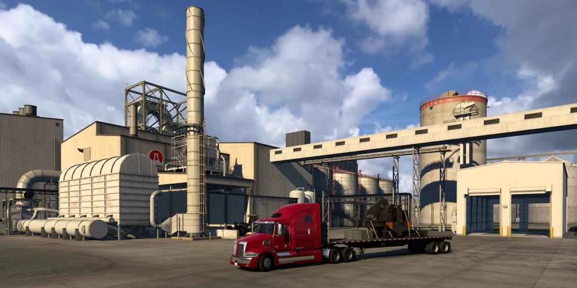 American Truck Simulator Shows Off Iowa Ethanol Plant