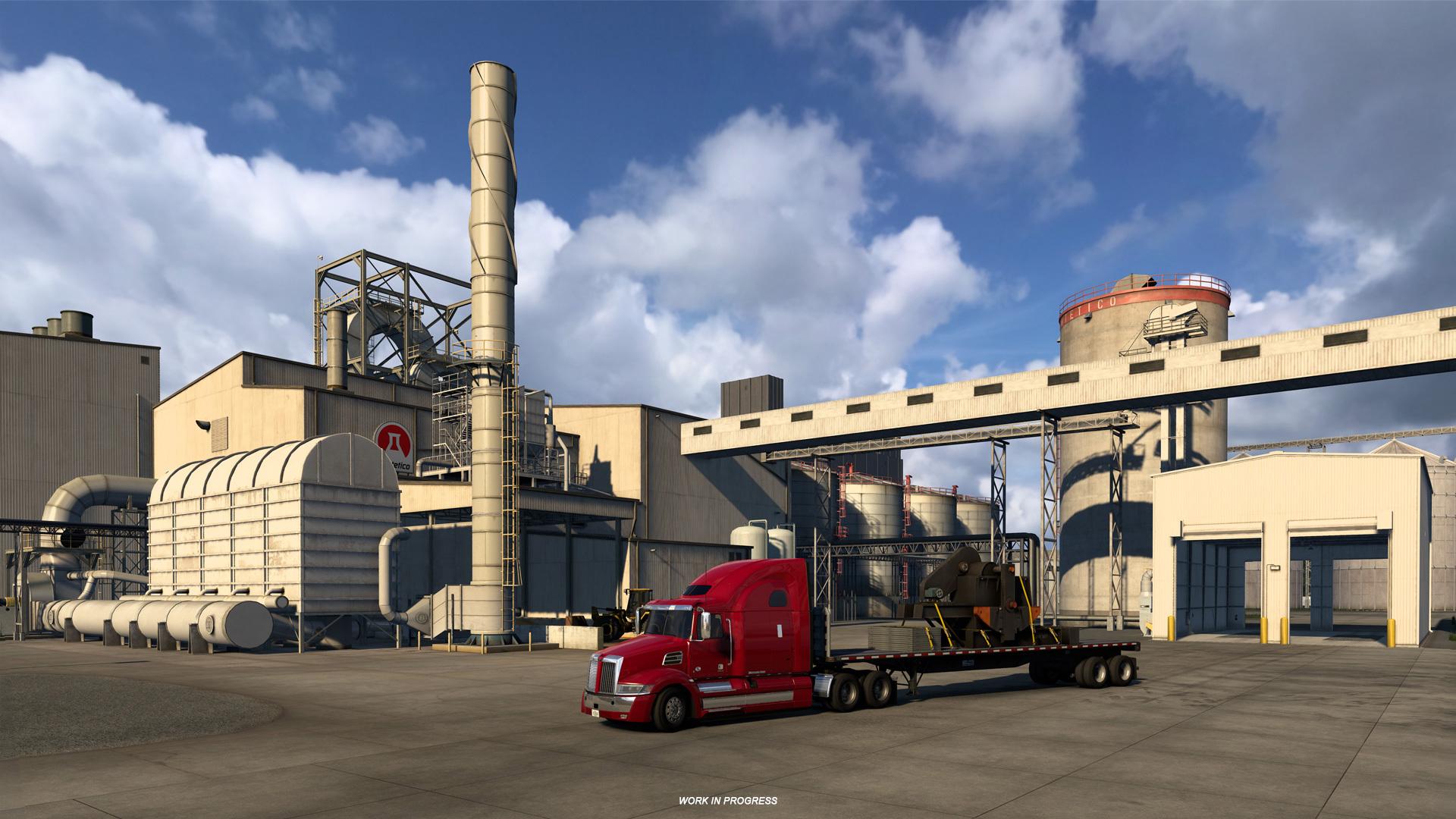 American Truck Simulator Shows Off Iowa Ethanol Plant