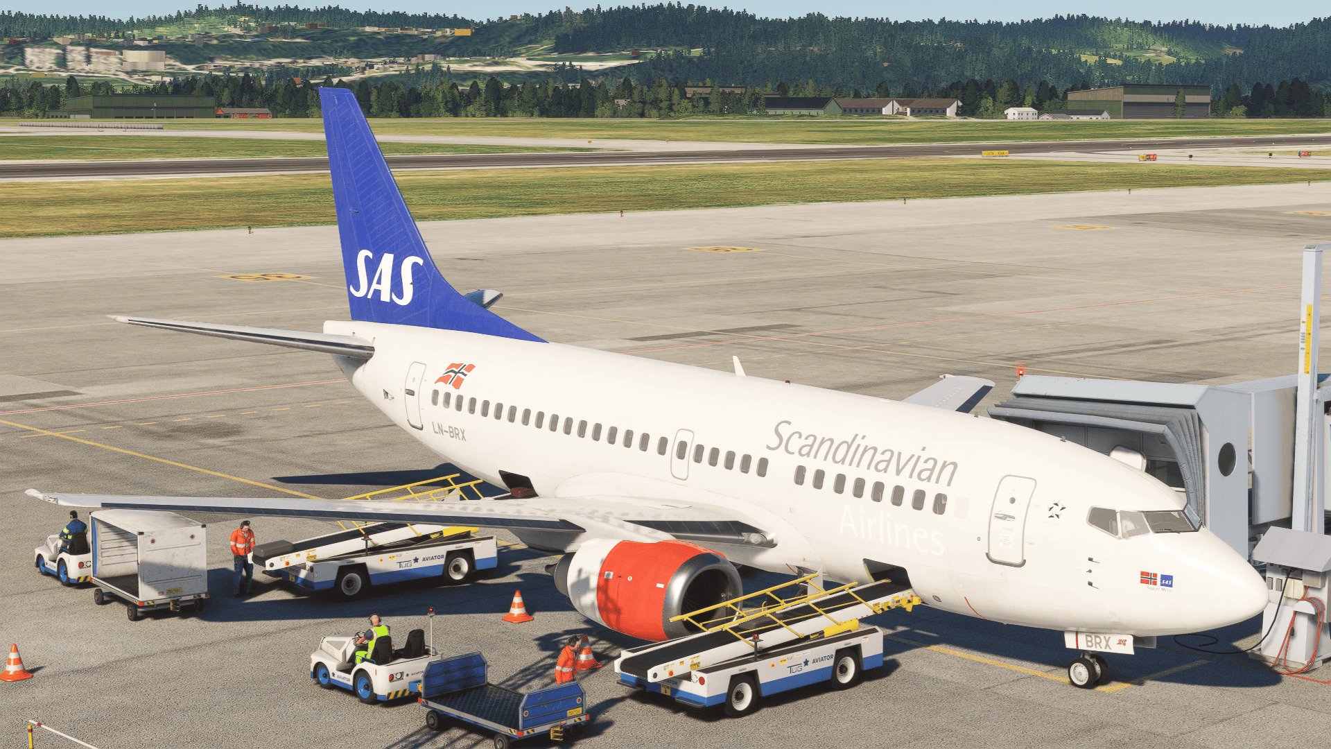 Microsoft Flight Simulator 737-500